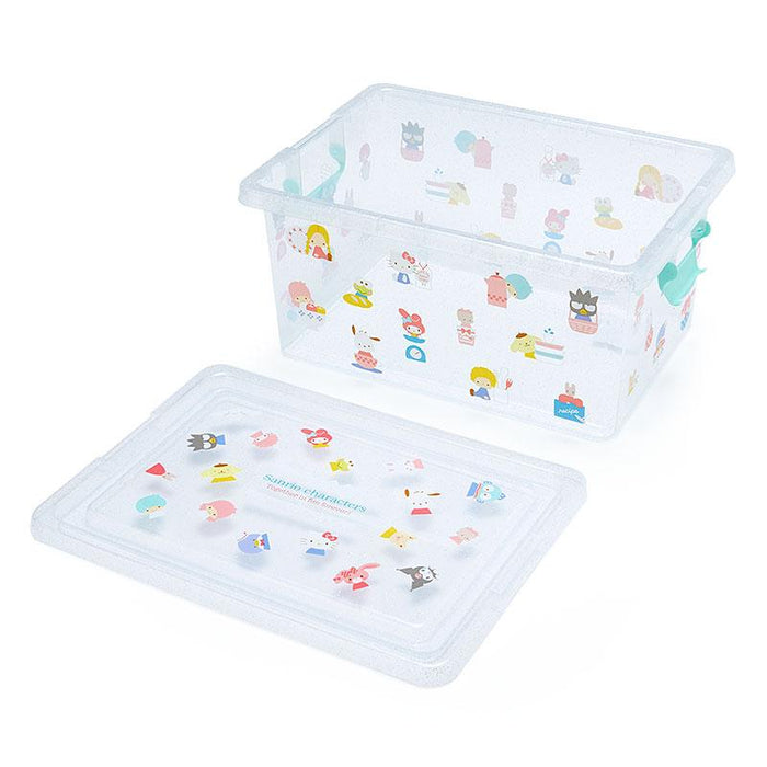 Sanrio Characters Storage Case L With Lid- Japan Figure Store - #1 Bring To You The Best Japanese Goods