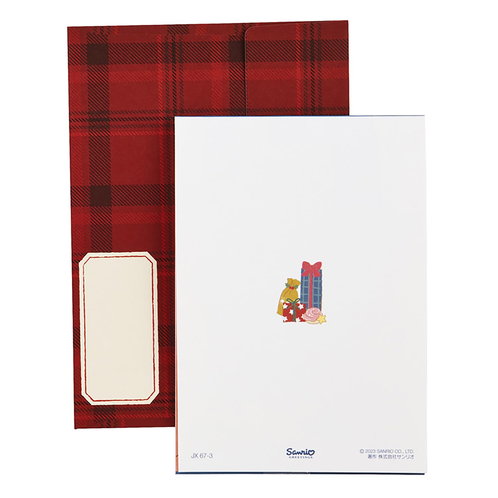 Sanrio Christmas Card Message Card Cinnamoroll Tree Deco Greeting Card Jx 67-3 525375- Japan Figure Store - #1 Bring To You The Best Japanese Goods