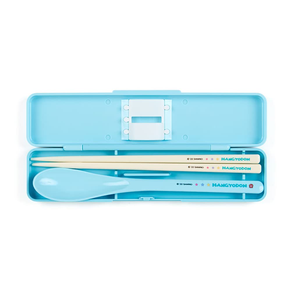 SANRIO Chopsticks And Spoon Set Hangyodon- Japan Figure Store - #1 Bring To You The Best Japanese Goods