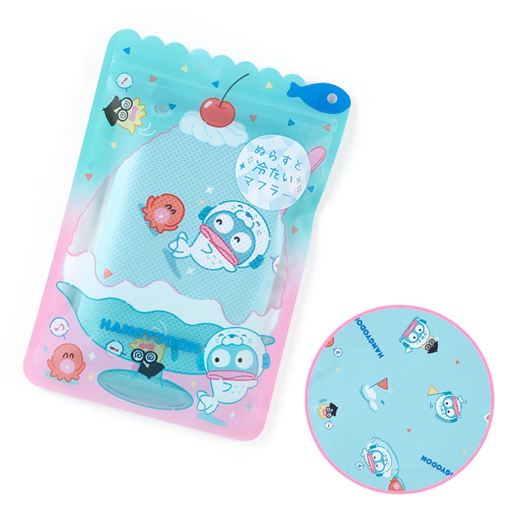 SANRIO Neck Cooling Scarf Hangyodon- Japan Figure Store - #1 Bring To You The Best Japanese Goods