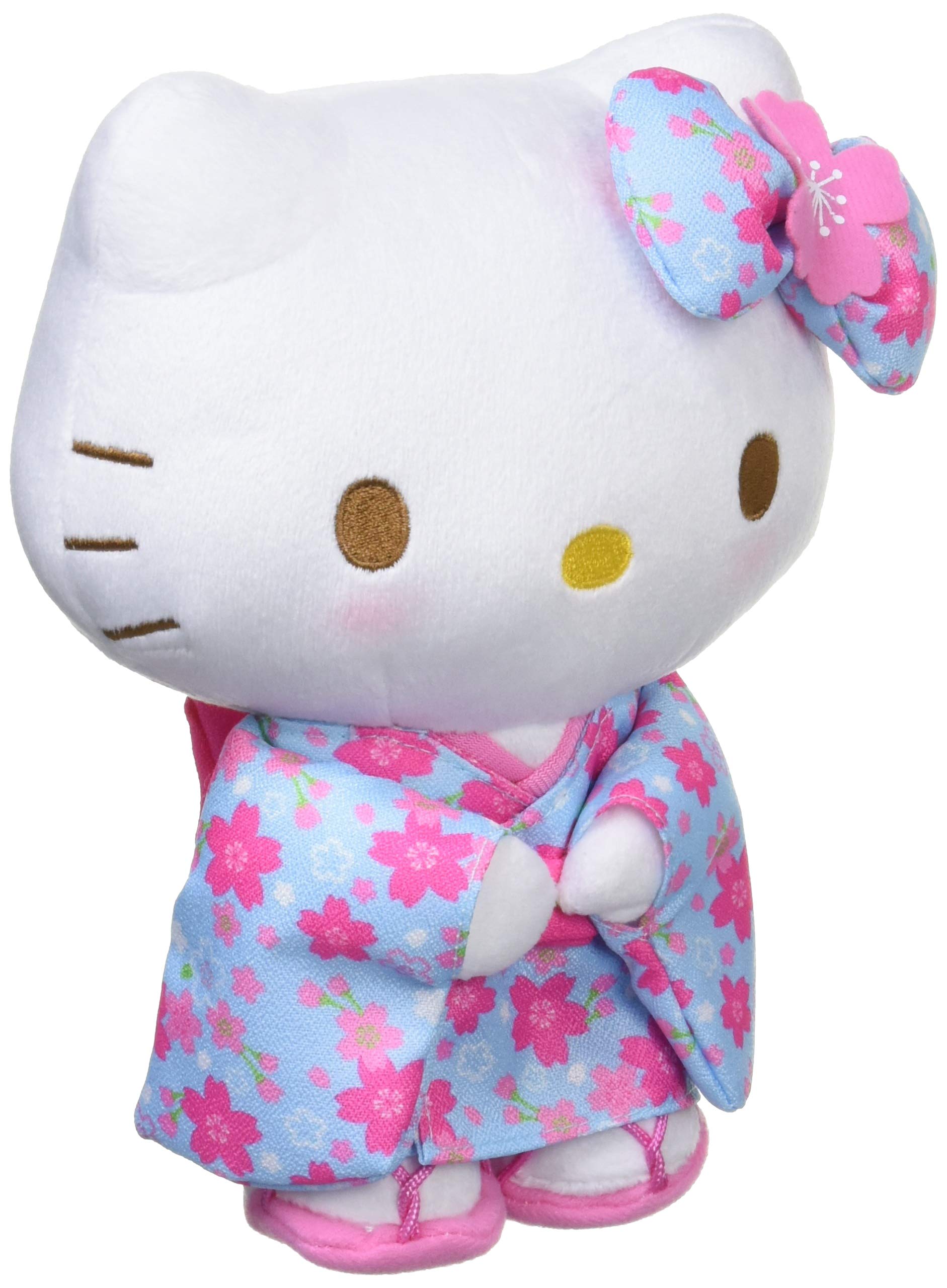 Hello Kitty Sakura Kimono Plush Toy S Size 098467-17 - Nakajima Corp- Japan Figure Store - #1 Bring To You The Best Japanese Goods