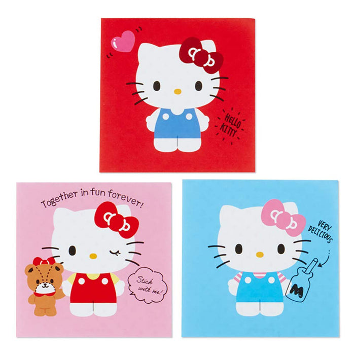 SANRIO Square Memo Pad Hello Kitty- Japan Figure Store - #1 Bring To You The Best Japanese Goods