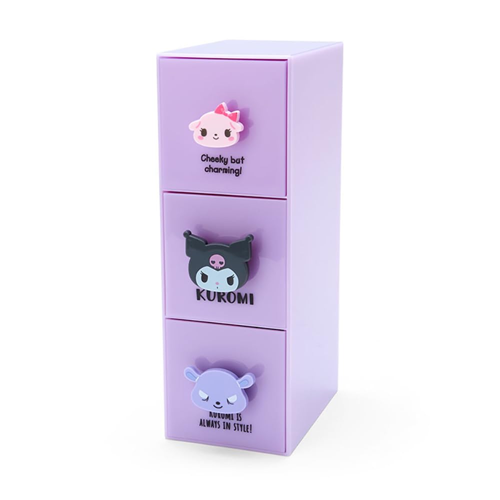 Sanrio Kuromi Collection Japan Accessory Case 067741- Japan Figure Store - #1 Bring To You The Best Japanese Goods