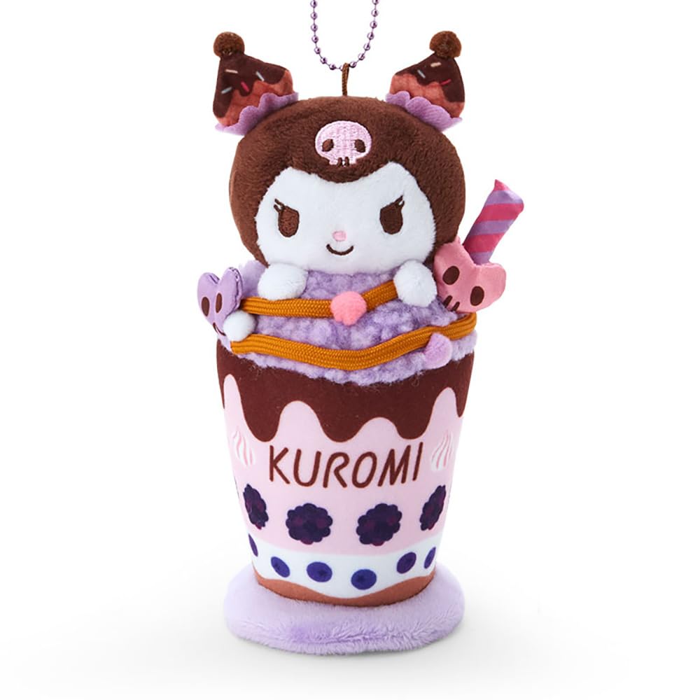 Sanrio Kuromi Mascot Holder Japan Parfait 068951- Japan Figure Store - #1 Bring To You The Best Japanese Goods