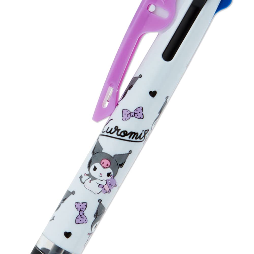 Sanrio Kuromi Mitsubishi Pencil Jetstream 3 Color Ballpoint Pen 982521- Japan Figure Store - #1 Bring To You The Best Japanese Goods