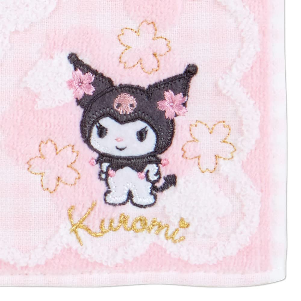 SANRIO Mini Towel Kuromi 2022 Cherry Blossom- Japan Figure Store - #1 Bring To You The Best Japanese Goods