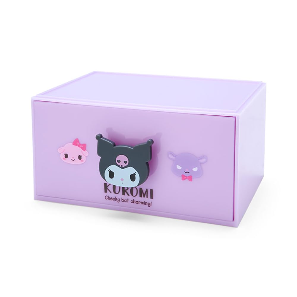 Sanrio Kuromi Stacking Chest 067865 - Japanese Anime Character- Japan Figure Store - #1 Bring To You The Best Japanese Goods