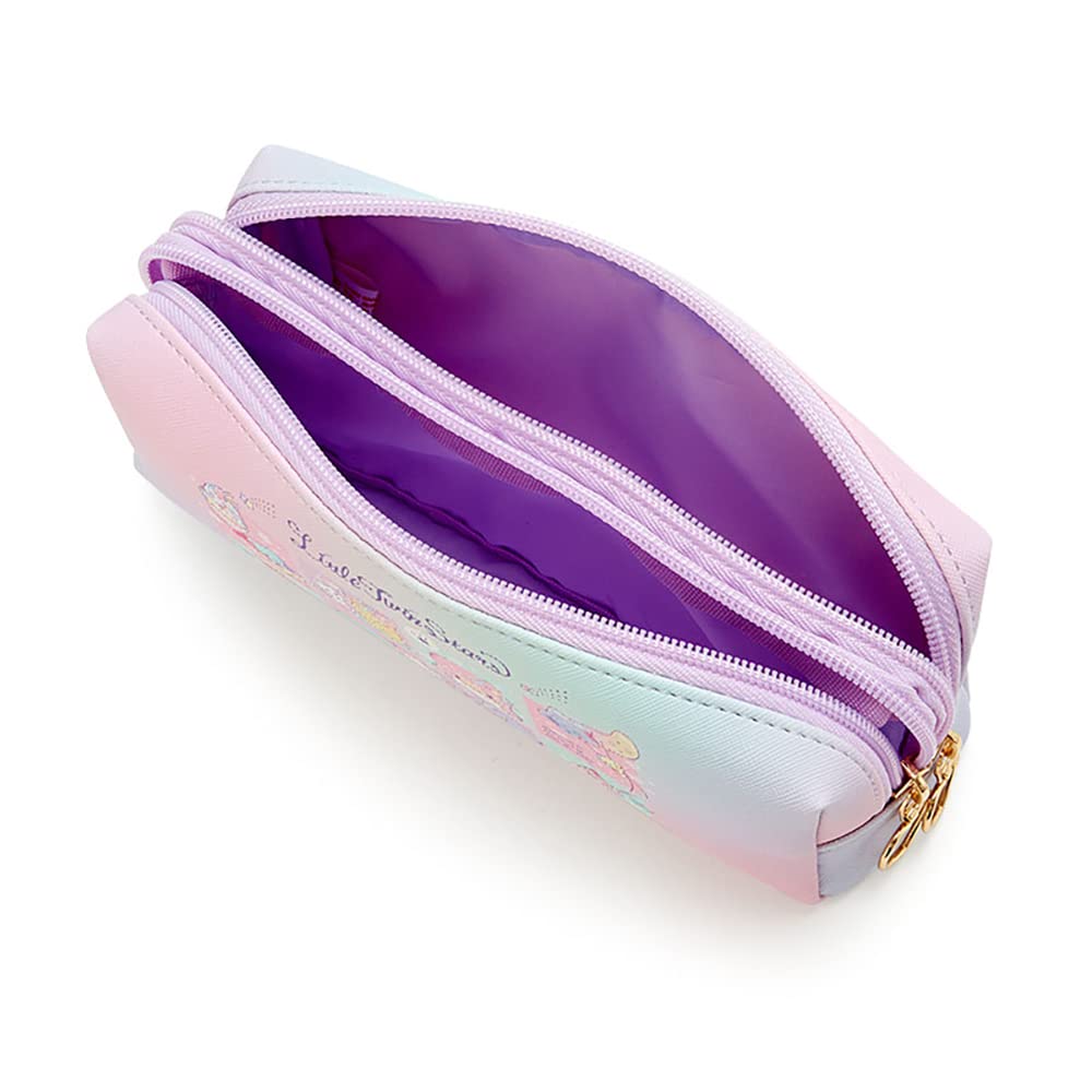 SANRIO - 2-Room Pen Case Little Twin Stars- Japan Figure Store - #1 Bring To You The Best Japanese Goods