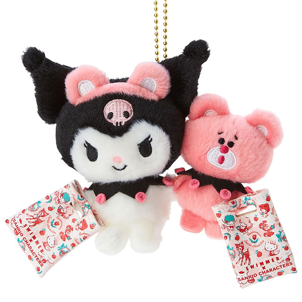 Sanrio Kuromi Mascot Holder 11x10.5x4.5 cm Sanrio Characters Collection 476617- Japan Figure Store - #1 Bring To You The Best Japanese Goods