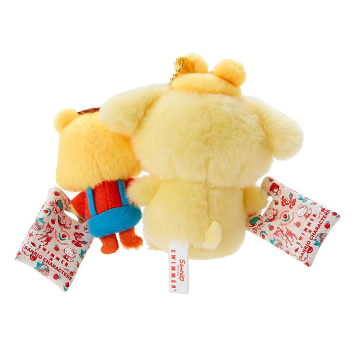 Sanrio Pompompurin Character Mascot Holder 10x11x5cm - Sanrio 475491- Japan Figure Store - #1 Bring To You The Best Japanese Goods