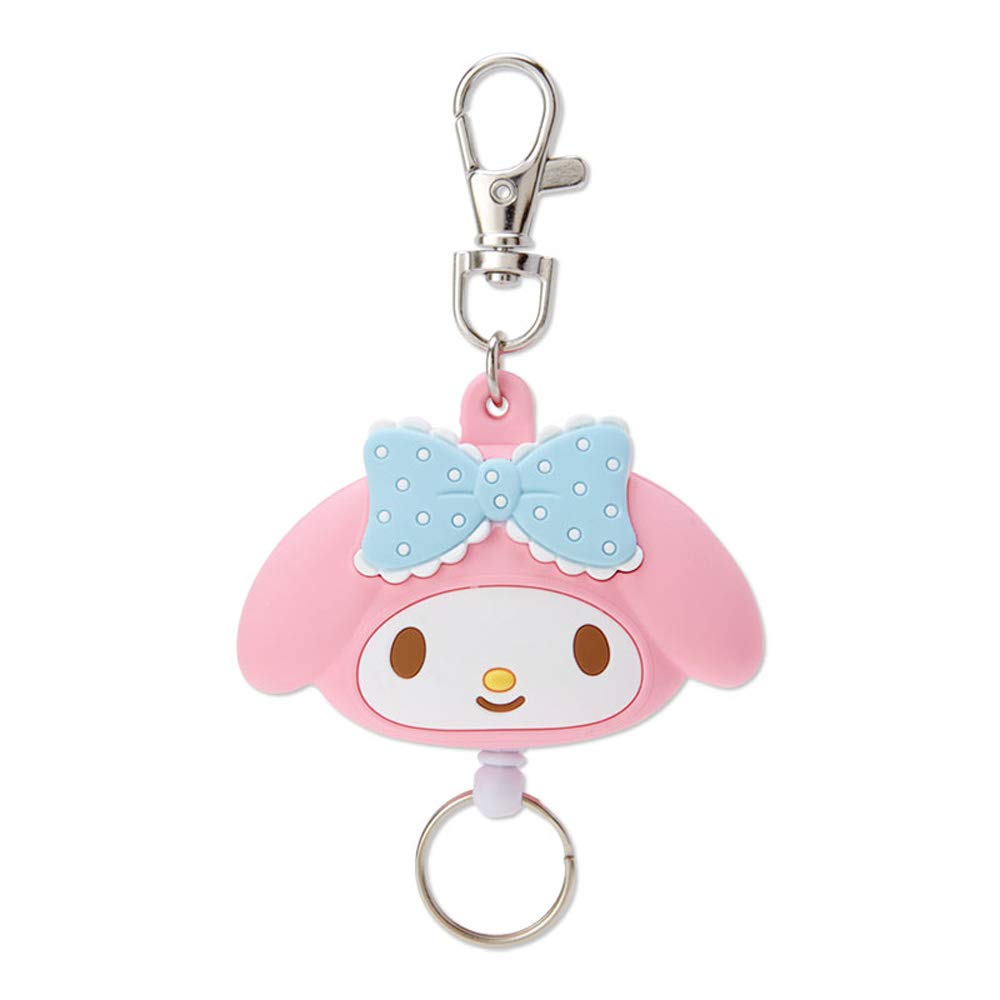 SANRIO - Face Shaped Reel Keychain My Melody- Japan Figure Store - #1 Bring To You The Best Japanese Goods
