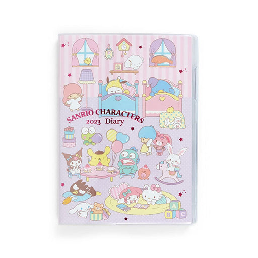Sanrio B6 Notebook 2023 Diary Monthly Block Rokuyo Moon Age Girl Character 205915 Starts Oct 2022 Sanrio Pink- Japan Figure Store - #1 Bring To You The Best Japanese Goods