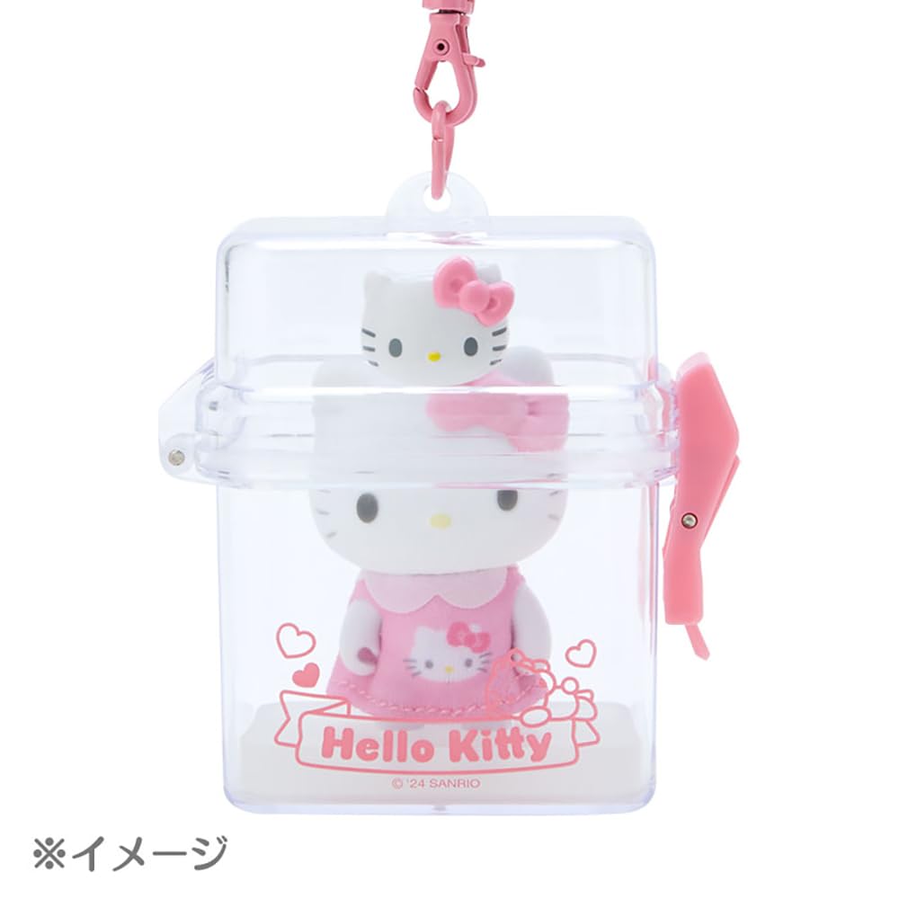 Sanrio My Melody Mini Clear Case 8x8x4cm 604461 - Pitatto Friends Customization Supplies- Japan Figure Store - #1 Bring To You The Best Japanese Goods