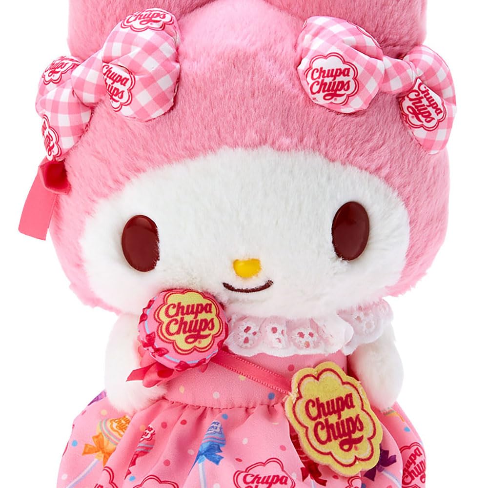 Sanrio My Melody Plush Toy Chupa Chups Vol. 2 Collaboration 24x15.5x14 Cm 040193- Japan Figure Store - #1 Bring To You The Best Japanese Goods