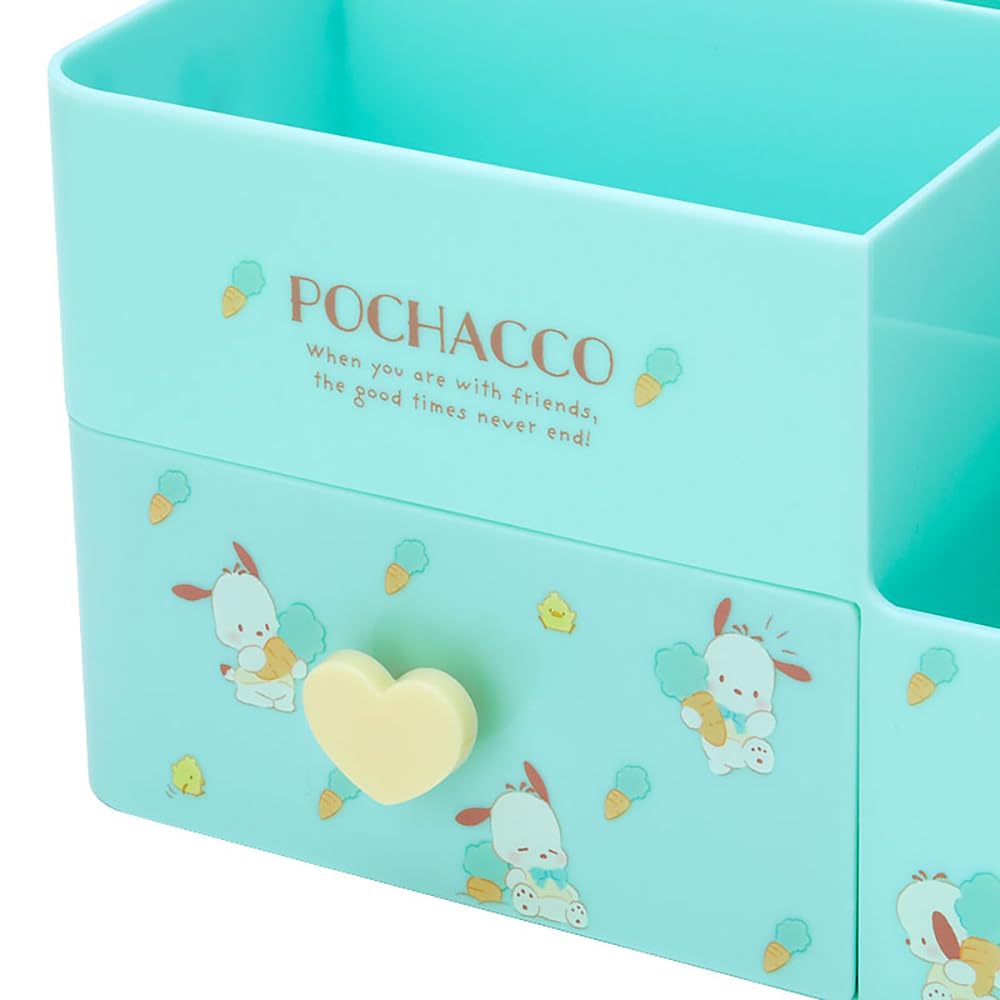 Sanrio Pochacco Cosmetic Storage Box 436453- Japan Figure Store - #1 Bring To You The Best Japanese Goods