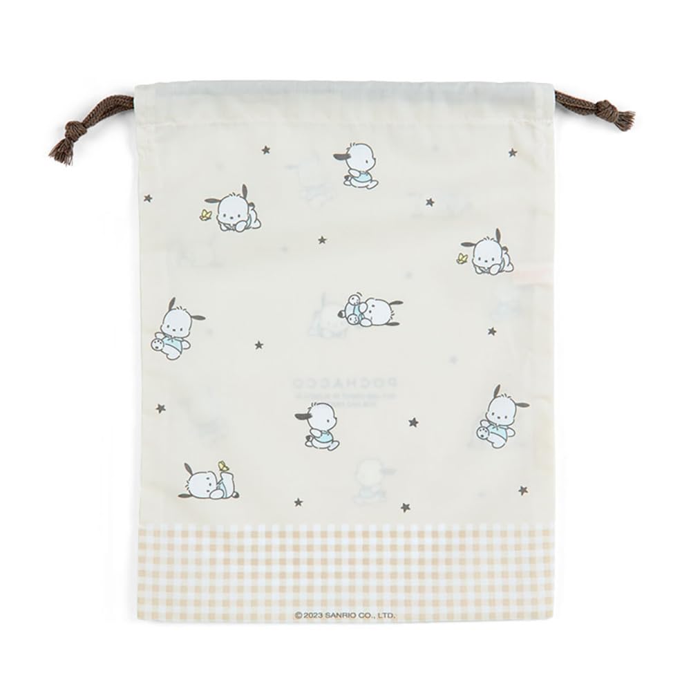 Sanrio Pochacco Drawstring Bag From Japan - M 255271- Japan Figure Store - #1 Bring To You The Best Japanese Goods
