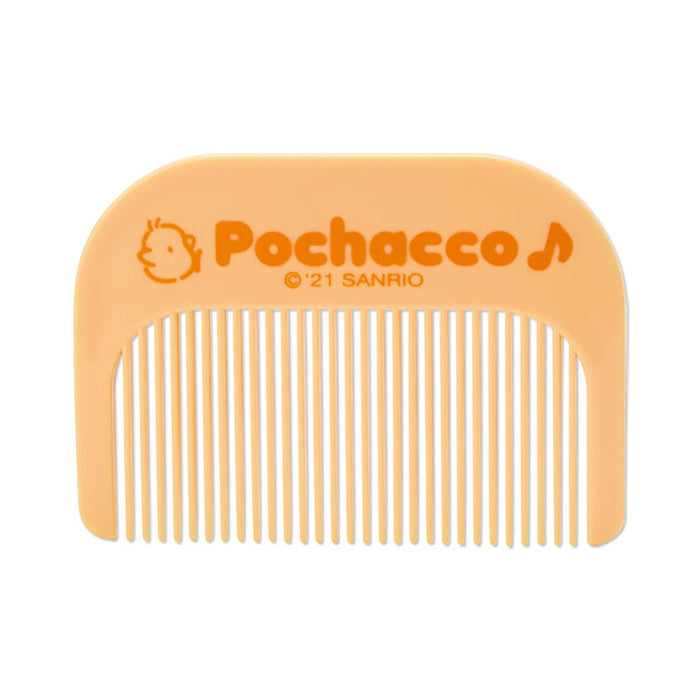 Sanrio Pochacco Face Mirror Comb Set 979601- Japan Figure Store - #1 Bring To You The Best Japanese Goods