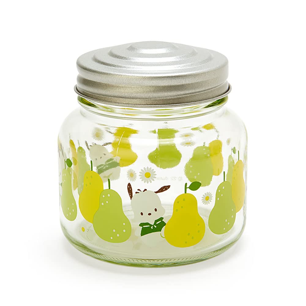 Sanrio Pochacco Glass Canister (Retro Clear Tableware) 109215- Japan Figure Store - #1 Bring To You The Best Japanese Goods