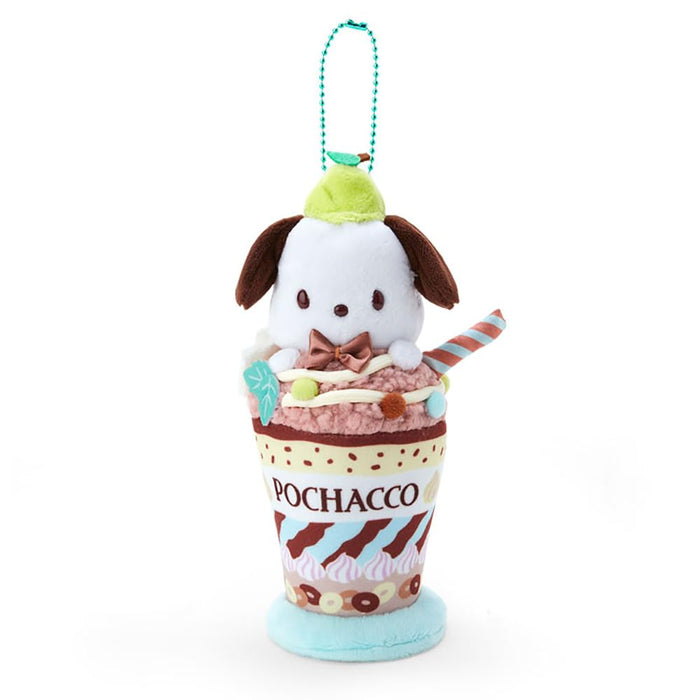 Sanrio Pochacco Mascot Holder Japan Parfait 068985- Japan Figure Store - #1 Bring To You The Best Japanese Goods