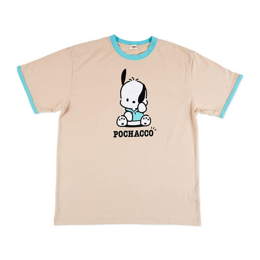 Sanrio Pochacco Ringer T-Shirt Japan 753441- Japan Figure Store - #1 Bring To You The Best Japanese Goods