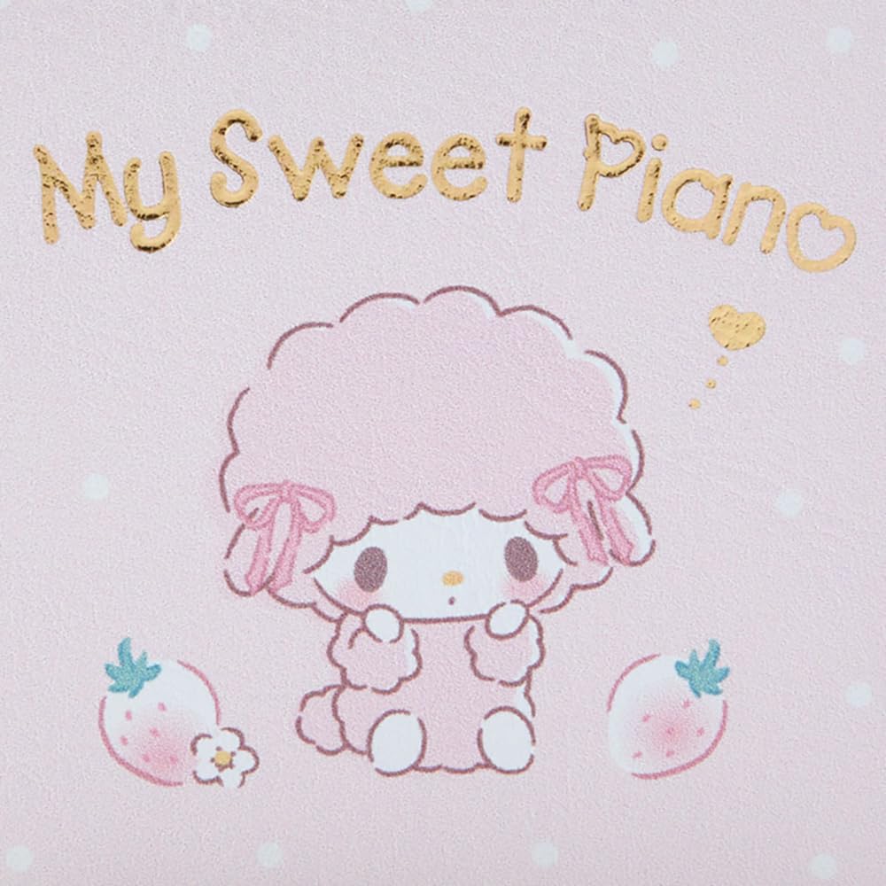 Sanrio My Sweet Piano Compact Pocket Mirror 6x6x0.9cm New Life Personal Accessories- Japan Figure Store - #1 Bring To You The Best Japanese Goods