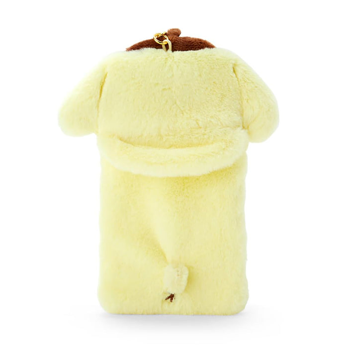 Sanrio Pompompurin Boa Fabric Trading Card Holder Japan 726460- Japan Figure Store - #1 Bring To You The Best Japanese Goods