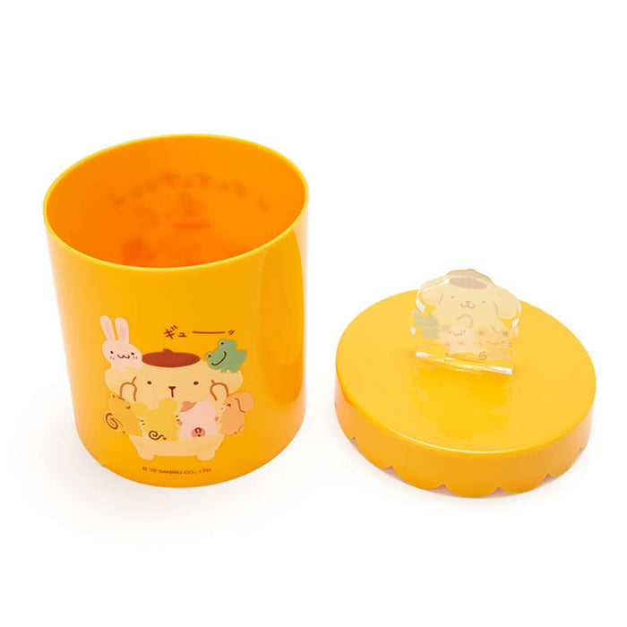 Sanrio Pompompurin Canister Japan Team Pudding 124362- Japan Figure Store - #1 Bring To You The Best Japanese Goods