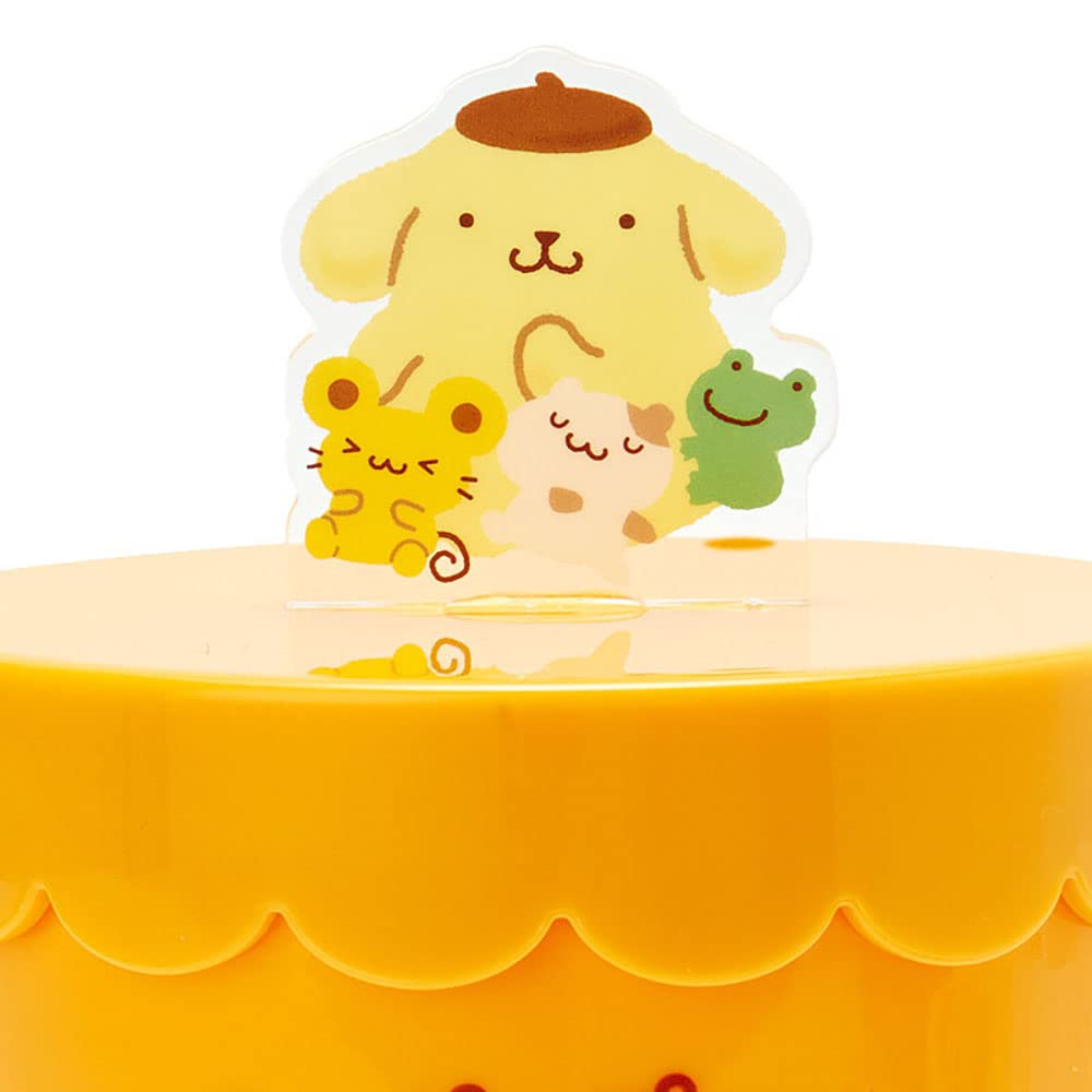 Sanrio Pompompurin Canister Japan Team Pudding 124362- Japan Figure Store - #1 Bring To You The Best Japanese Goods