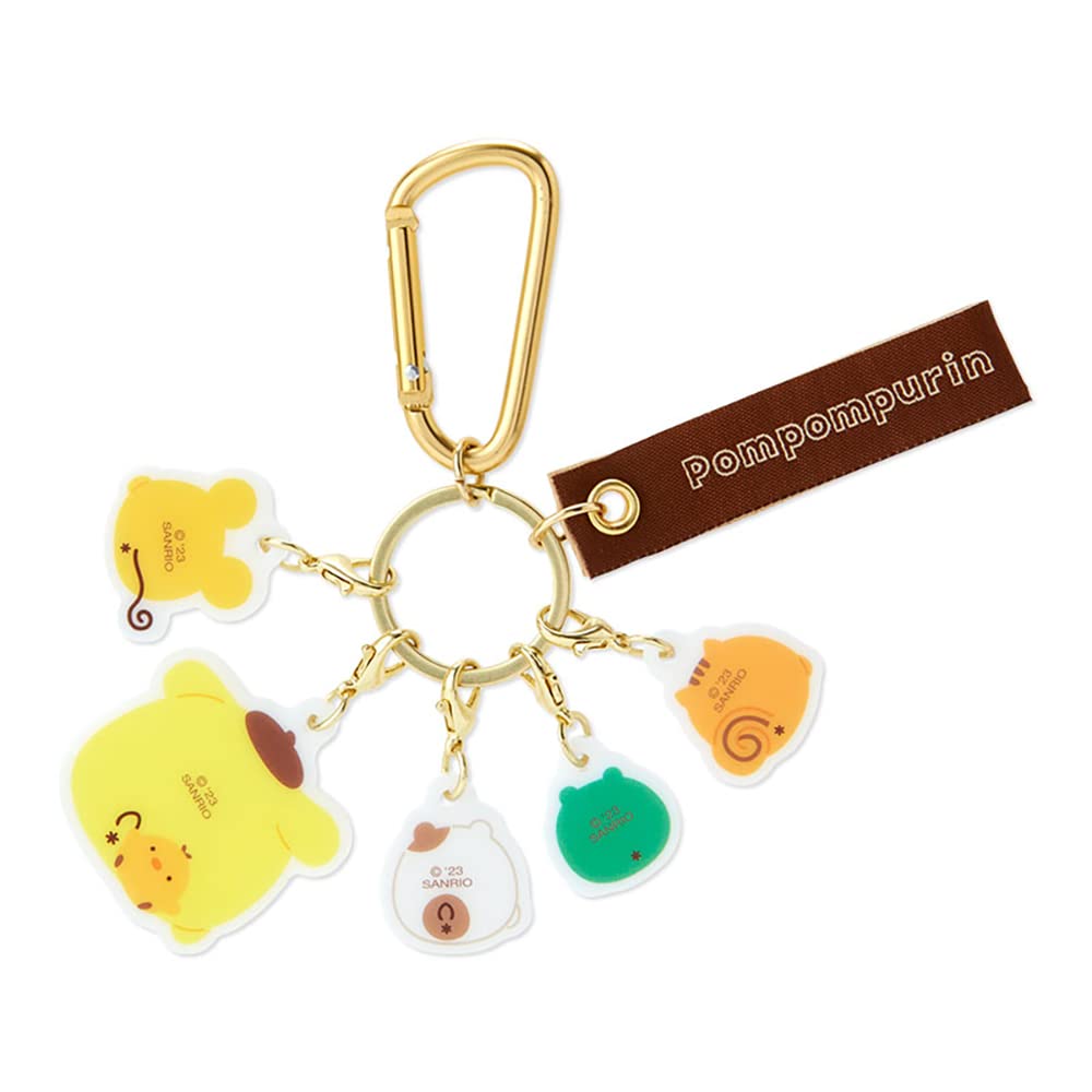 Sanrio Pompompurin Charm Keychain 736554 Japan- Japan Figure Store - #1 Bring To You The Best Japanese Goods