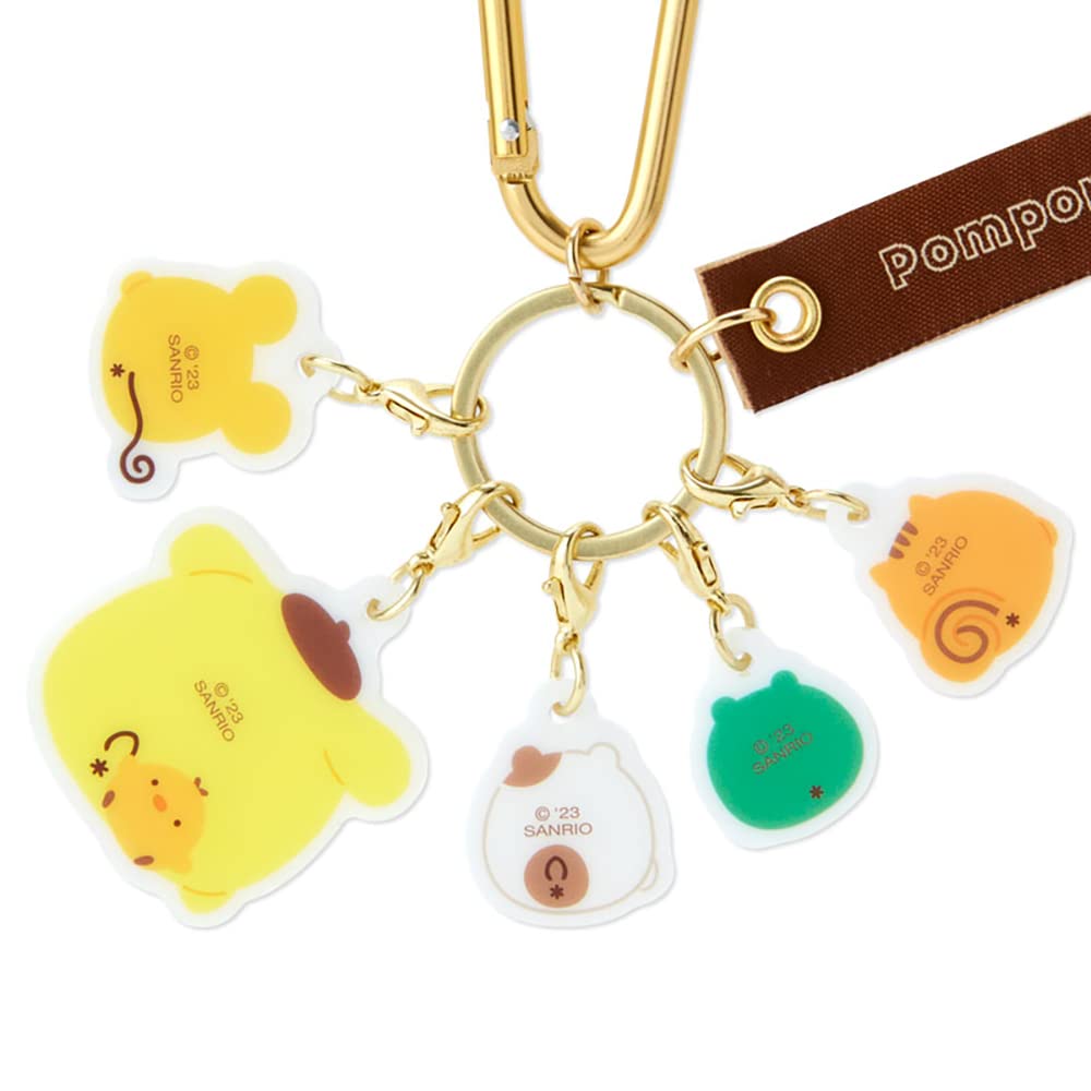 Sanrio Pompompurin Charm Keychain 736554 Japan- Japan Figure Store - #1 Bring To You The Best Japanese Goods