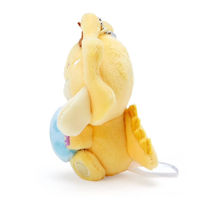 Sanrio Pompompurin Flat Mascot Holder (Dinosaur) 378364- Japan Figure Store - #1 Bring To You The Best Japanese Goods