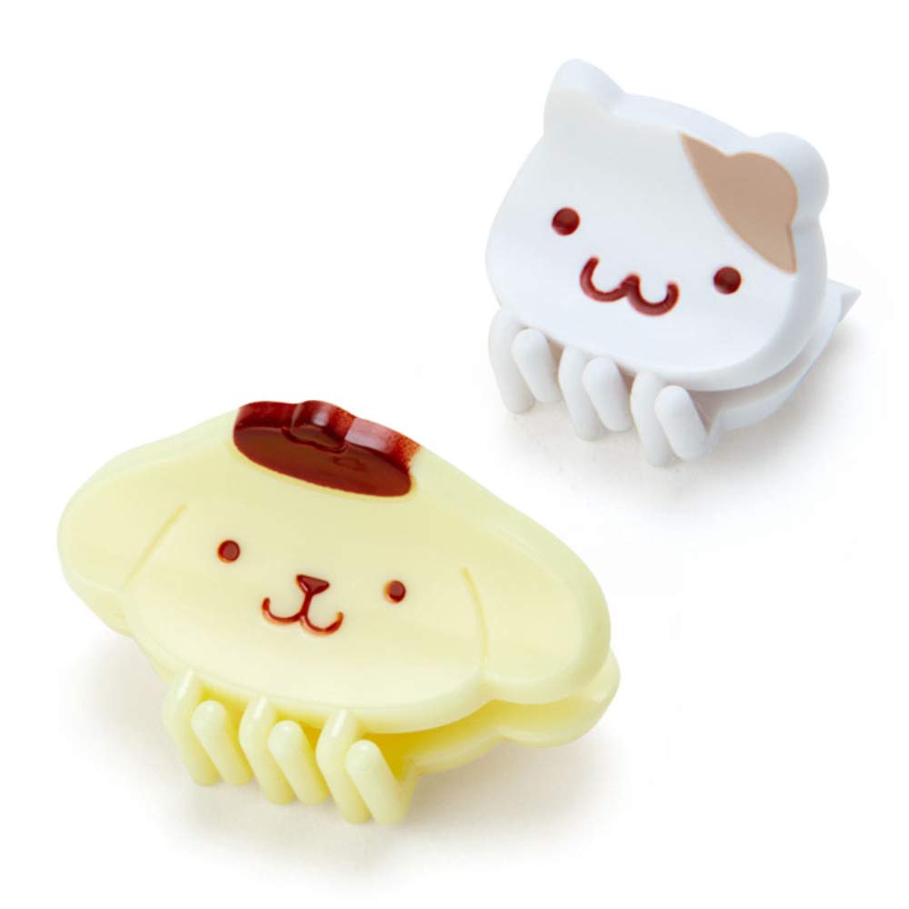 SANRIO - Mini Hair Clip Set Pom Pom Purin- Japan Figure Store - #1 Bring To You The Best Japanese Goods