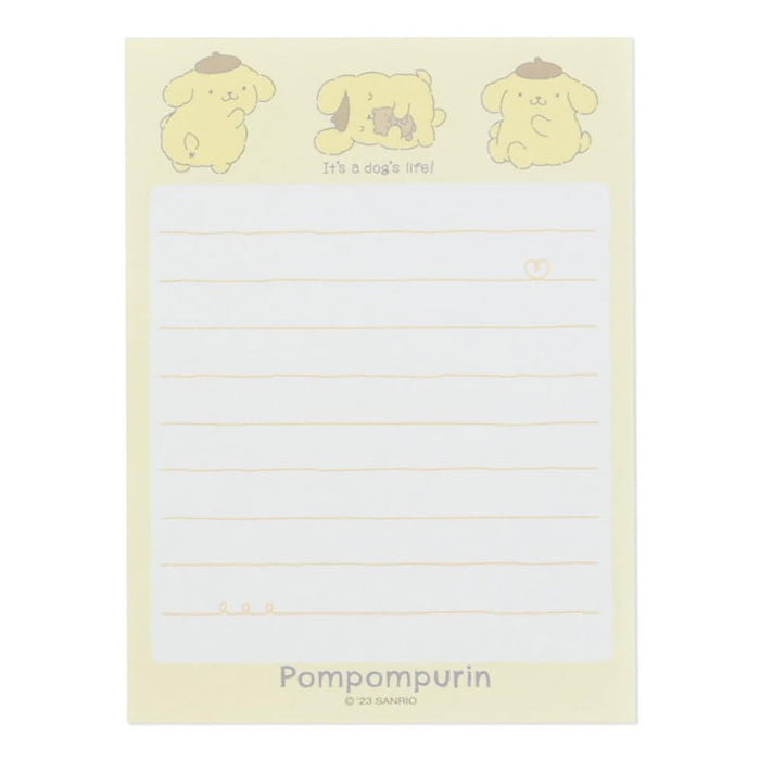 Sanrio Pompompurin Mini Letter Set 515582- Japan Figure Store - #1 Bring To You The Best Japanese Goods