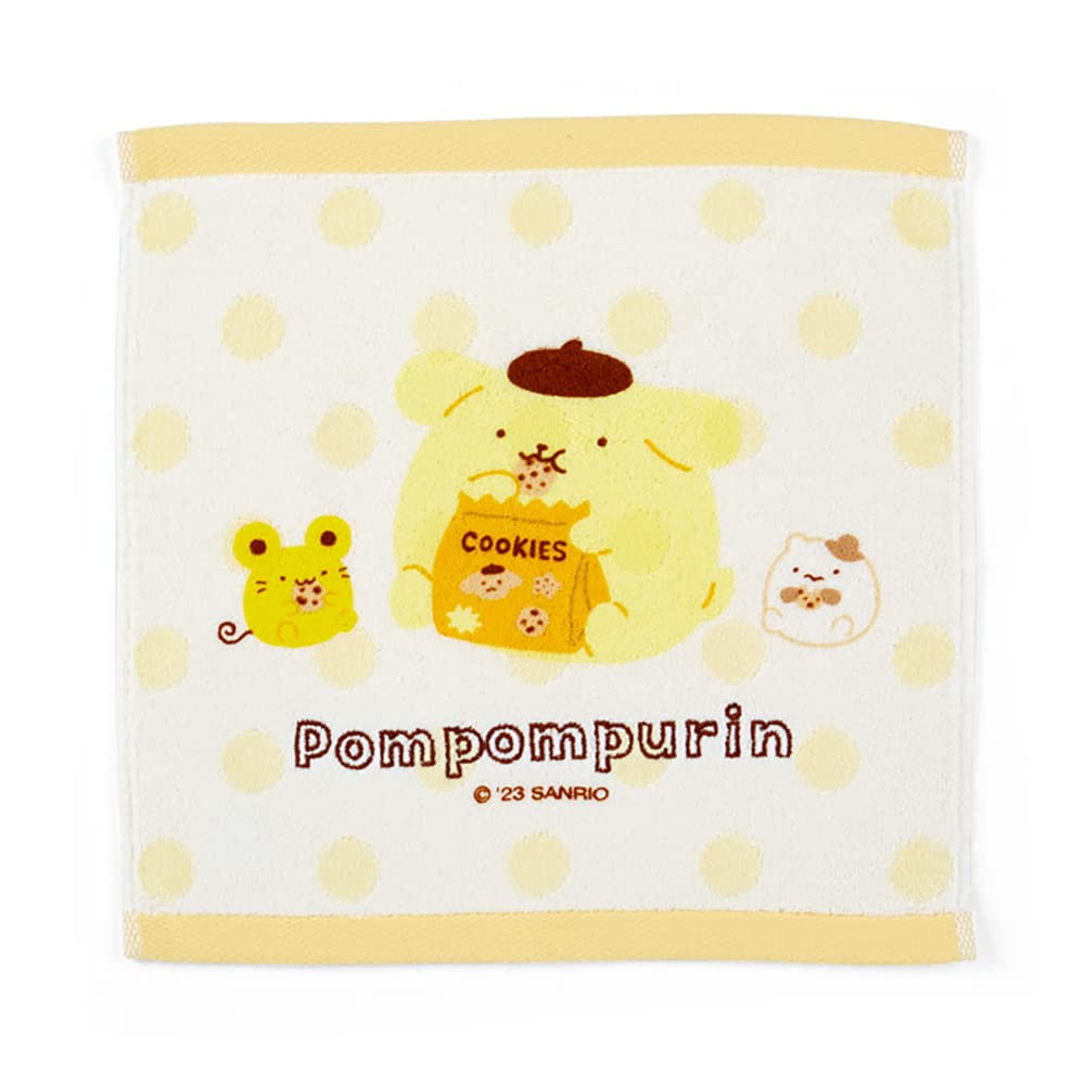 Sanrio Pompompurin Petit Towel Manmaru Japan 737984- Japan Figure Store - #1 Bring To You The Best Japanese Goods