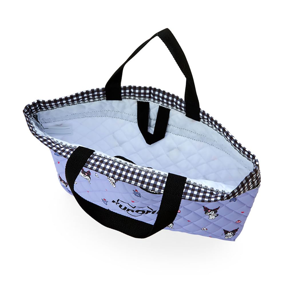 Sanrio Kuromi Quilted Bag 30x42x4cm 207861- Japan Figure Store - #1 Bring To You The Best Japanese Goods