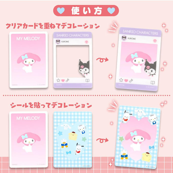 Sanrio Characters Collector'S Card Plus Decoration Set Japan 337871- Japan Figure Store - #1 Bring To You The Best Japanese Goods