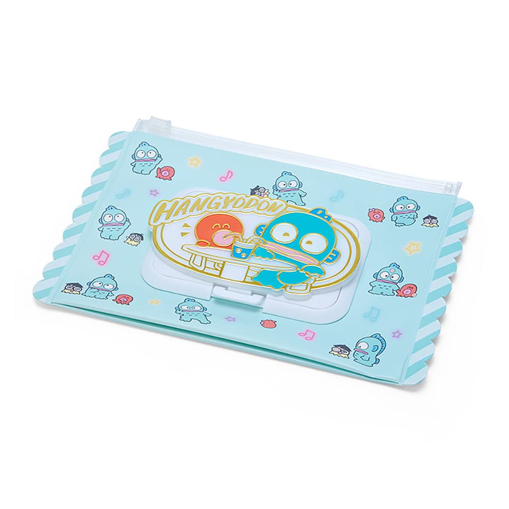 Sanrio Hangyodon Wet Wipe Pouch (Green Soda Version) - Japanese Toy And Stationery- Japan Figure Store - #1 Bring To You The Best Japanese Goods