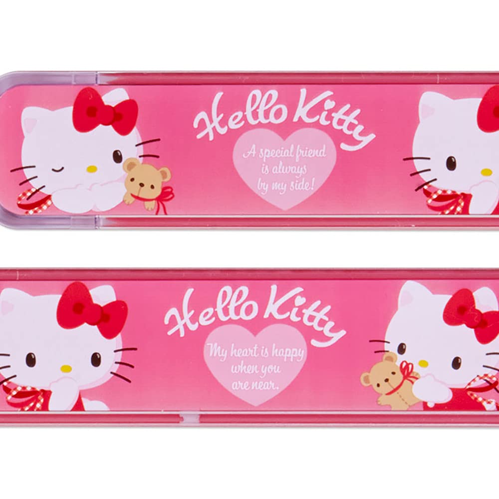 SANRIO Chopsticks With Case Hello Kitty Bear- Japan Figure Store - #1 Bring To You The Best Japanese Goods