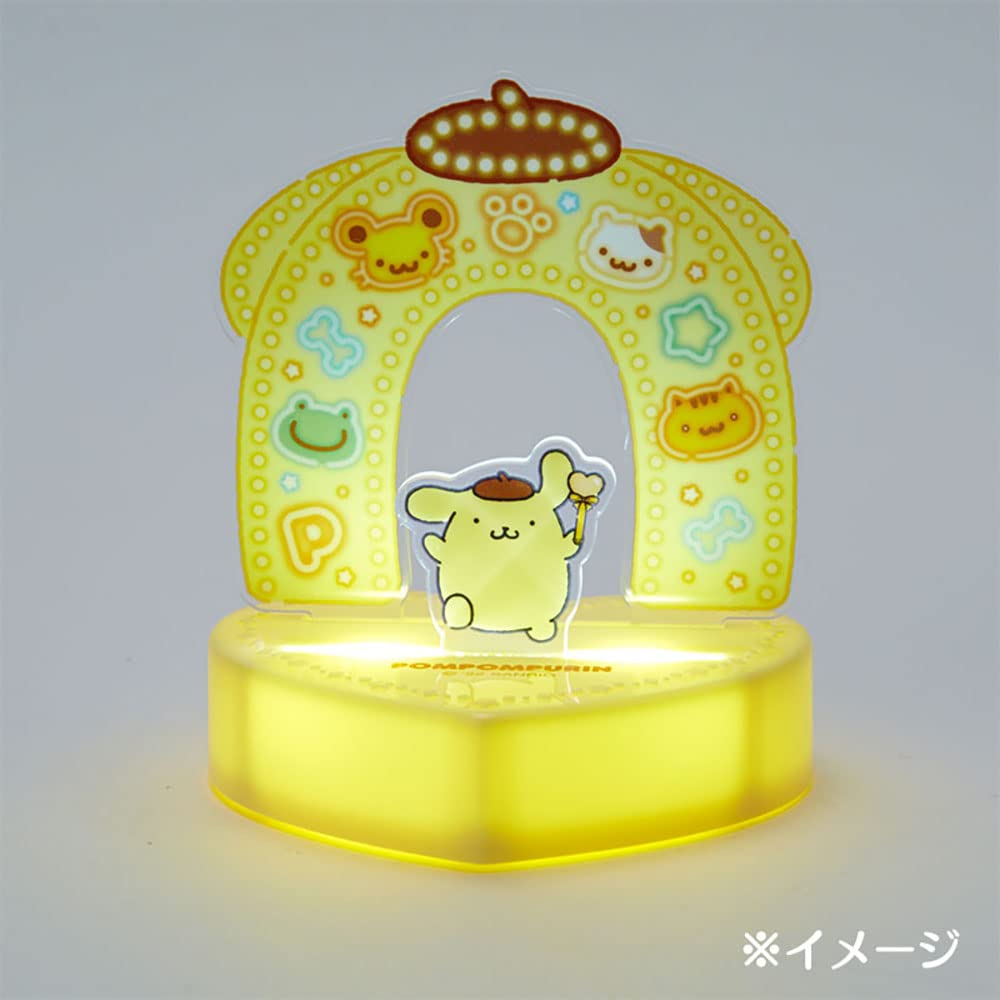 SANRIO Acrylic Stand With Light Pom Pom Purin- Japan Figure Store - #1 Bring To You The Best Japanese Goods