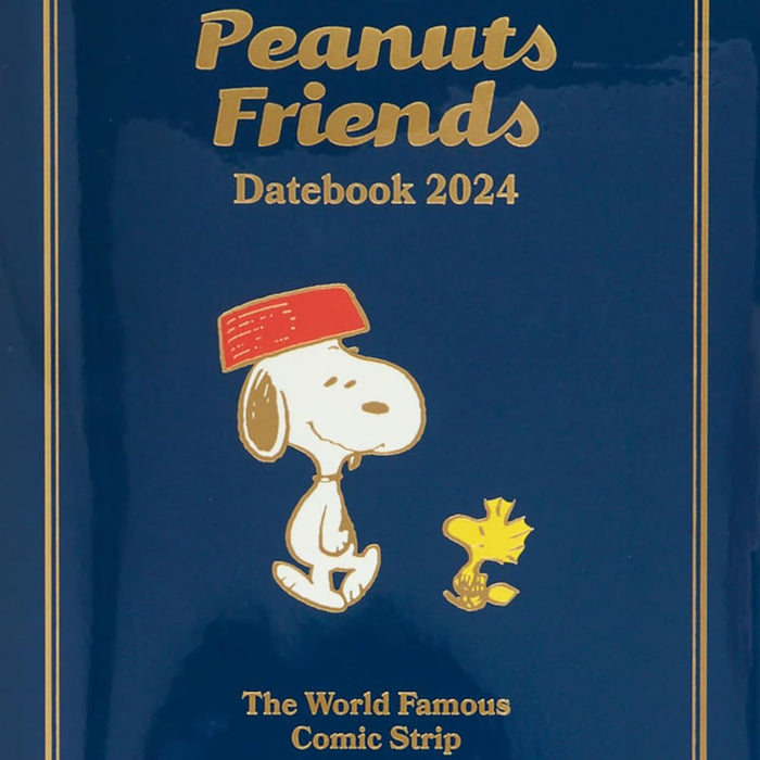 Sanrio Snoopy B6 Date Book 2024 Japan 703222- Japan Figure Store - #1 Bring To You The Best Japanese Goods