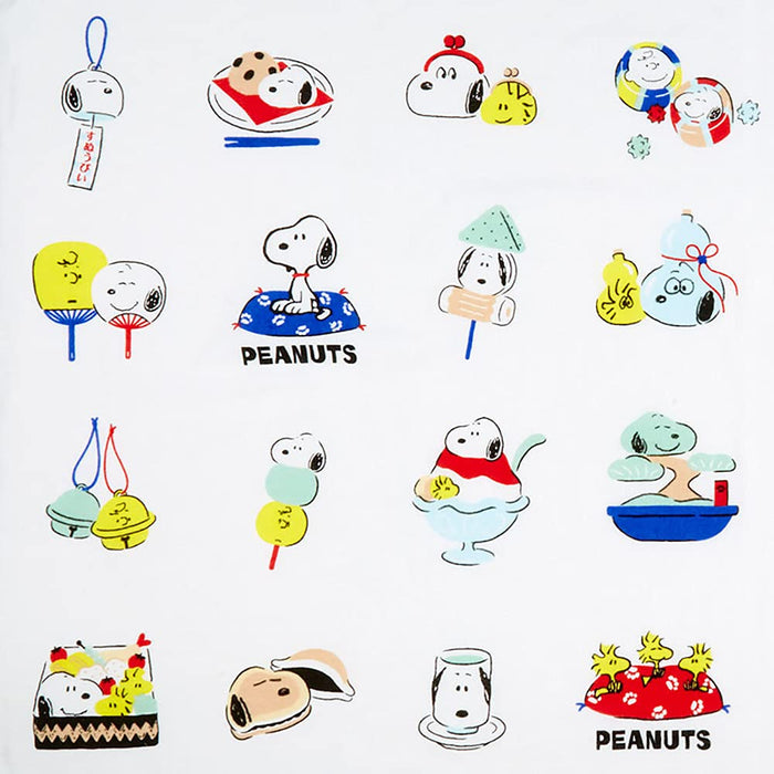 SANRIO Bath Towel Snoopy Japanese Style Design- Japan Figure Store - #1 Bring To You The Best Japanese Goods