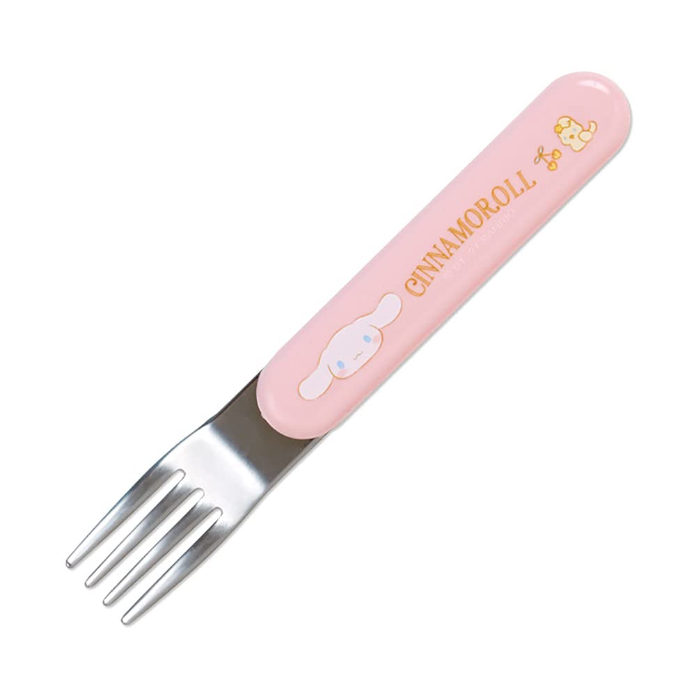 Sanrio 3-Piece Spoon Fork Chopsticks Set For Kids W/Name Sticker | Japan Made | Cinnamoroll 879002- Japan Figure Store - #1 Bring To You The Best Japanese Goods