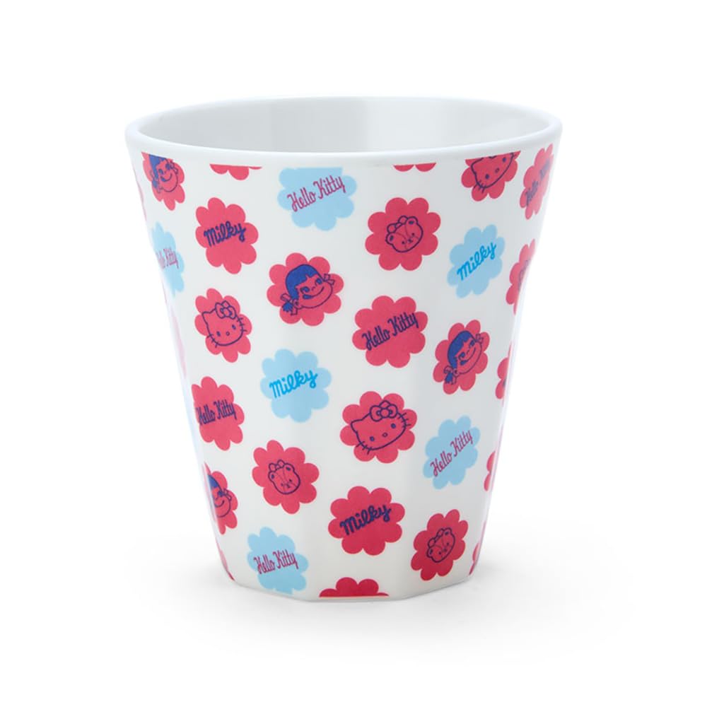 Sanrio Hello Kitty Milky & Melamine Cup 11x8.7x8.7cm 040240- Japan Figure Store - #1 Bring To You The Best Japanese Goods