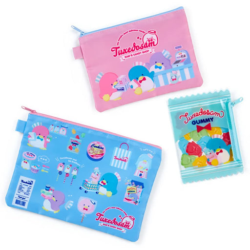 Sanrio 134350 Tuxedosam Flat Pouch Set Candy Shop - Tuxedosam Flat Pouch Set- Japan Figure Store - #1 Bring To You The Best Japanese Goods