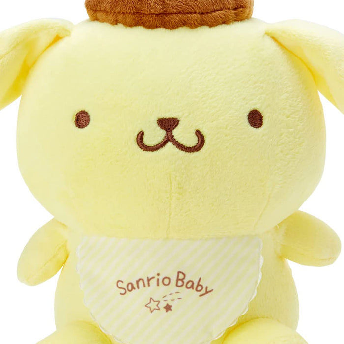 Sanrio Pompompurin Baby Washable Plush Toy 20.5x15.5x18.7cm - Ideal Baby Gift- Japan Figure Store - #1 Bring To You The Best Japanese Goods