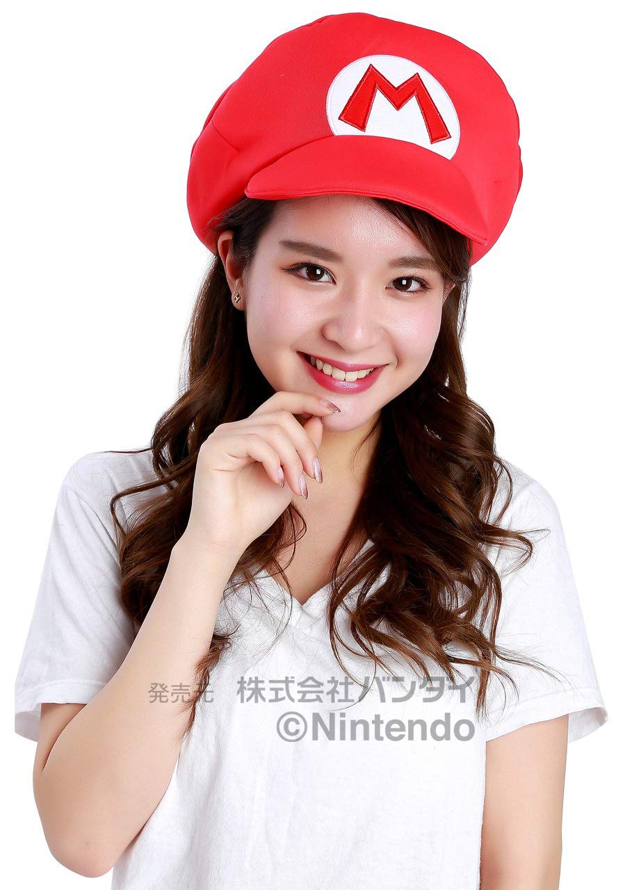 Sazac Kigurumi Cap Mario Ban-062 Japan- Japan Figure Store - #1 Bring To You The Best Japanese Goods