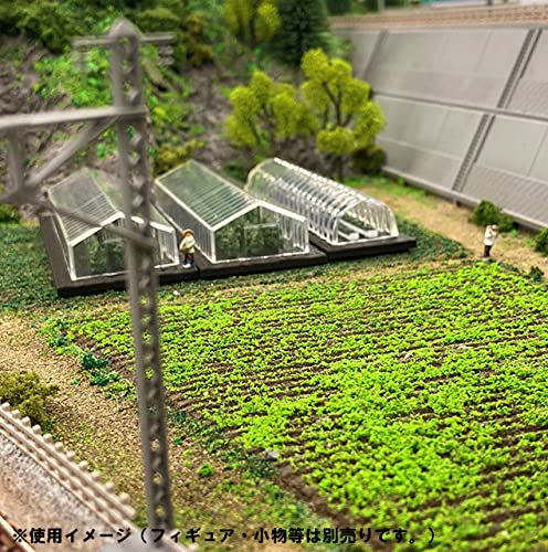 TOMYTEC Komono 065-3 Vinyl House 3 Green House Set N Scale- Japan Figure Store - #1 Bring To You The Best Japanese Goods