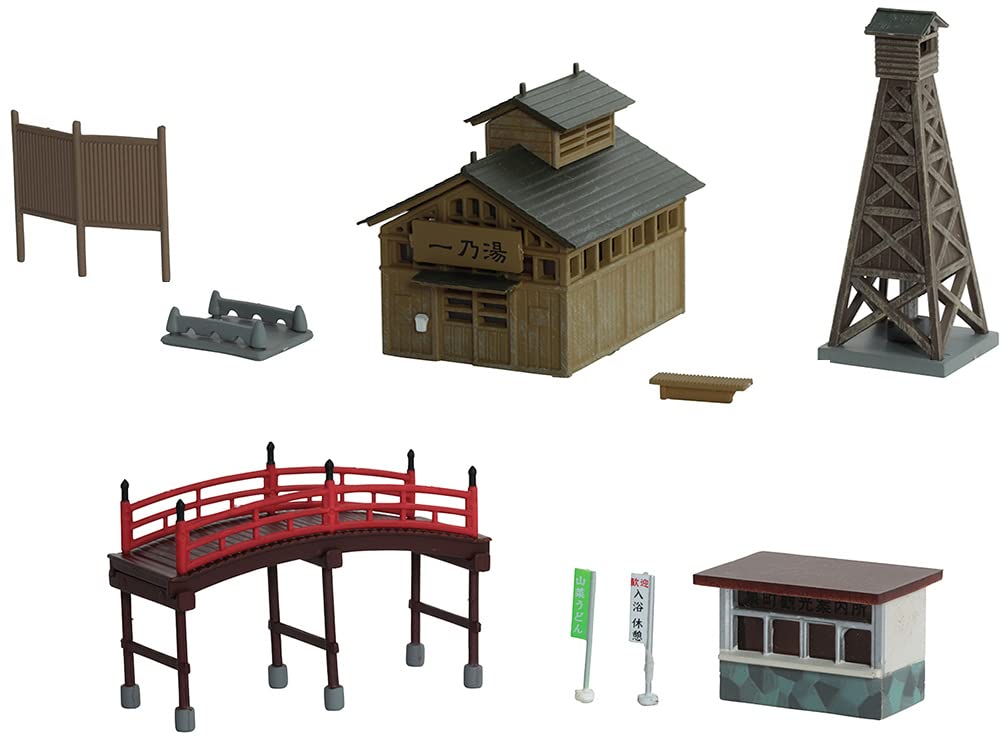 TOMYTEC Komono 106-3 Hot Spring Resort Accessories 3 N Scale- Japan Figure Store - #1 Bring To You The Best Japanese Goods