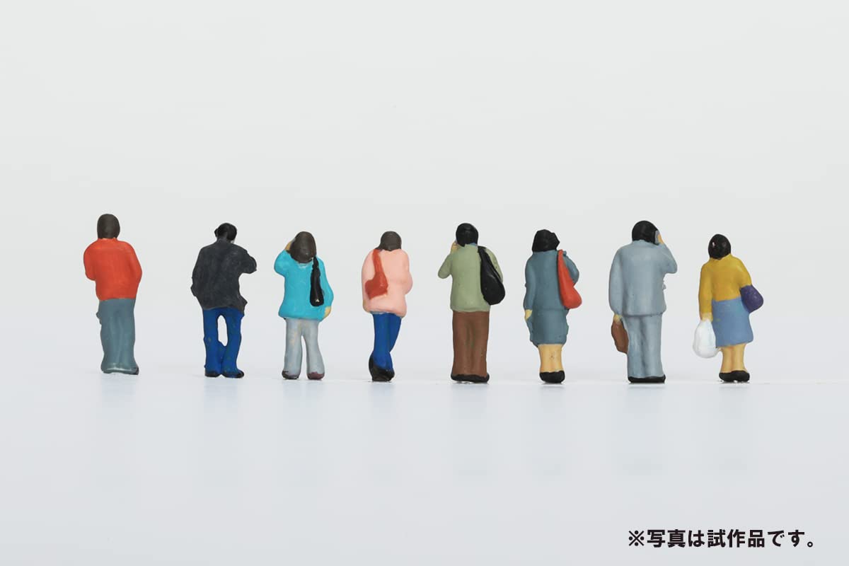 TOMYTEC Ningen 136 Model People 'People Standing' N Scale- Japan Figure Store - #1 Bring To You The Best Japanese Goods