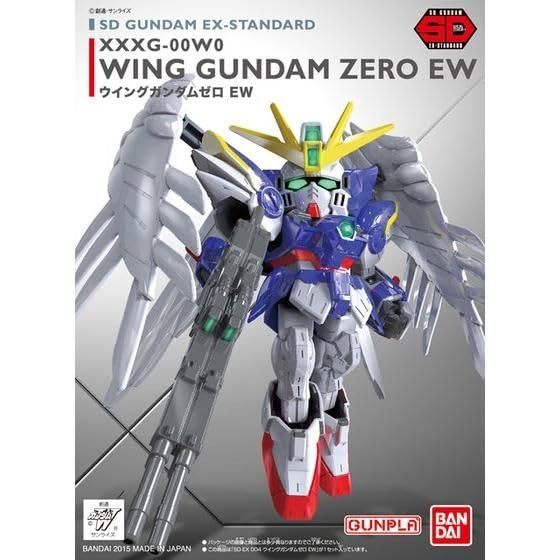 Bandai Spirits SD Gundam Ex Standard 004 Wing Gundam Zero EW Model- Japan Figure Store - #1 Bring To You The Best Japanese Goods